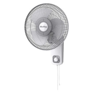 Air King 12-Inch 3-Speed 1/50 HP Commercial-Grade Oscillating Wall Fan White